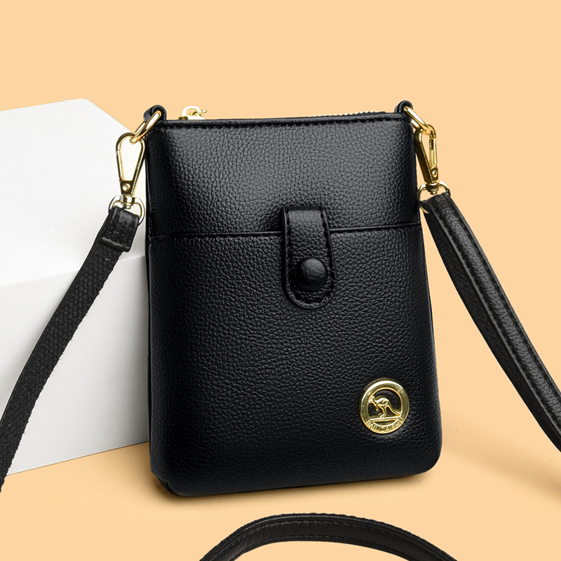 Women Bags Mk - PU-Leder-Handytasche, modische Umhängetasche, kleine Tasche, lässige