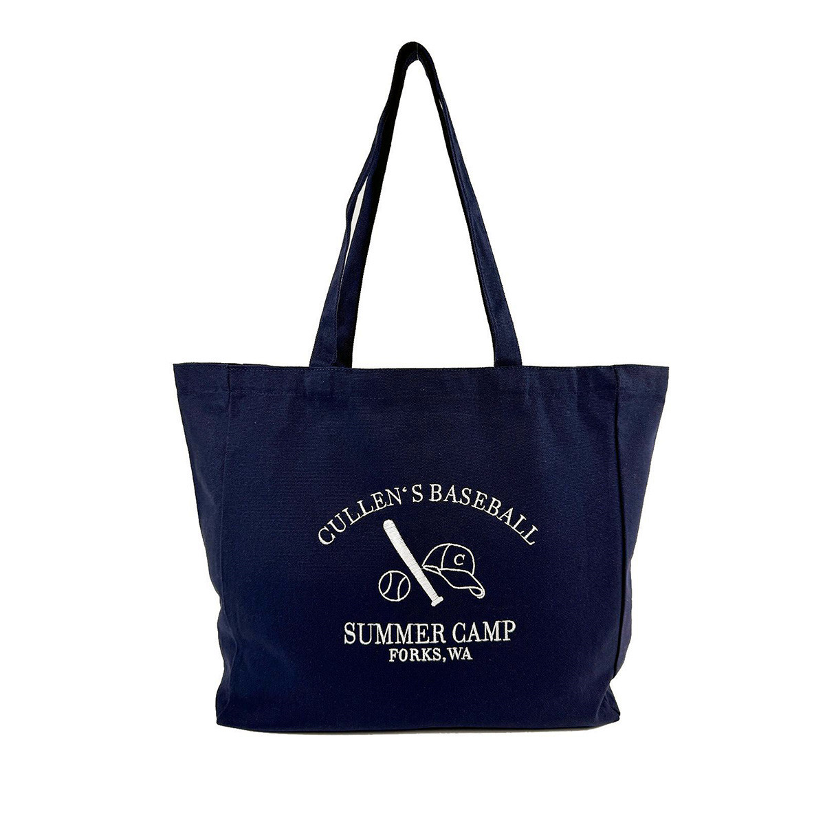 Women Bags Ck - Cullens Baseball Retro bestickte Marine Leinwand