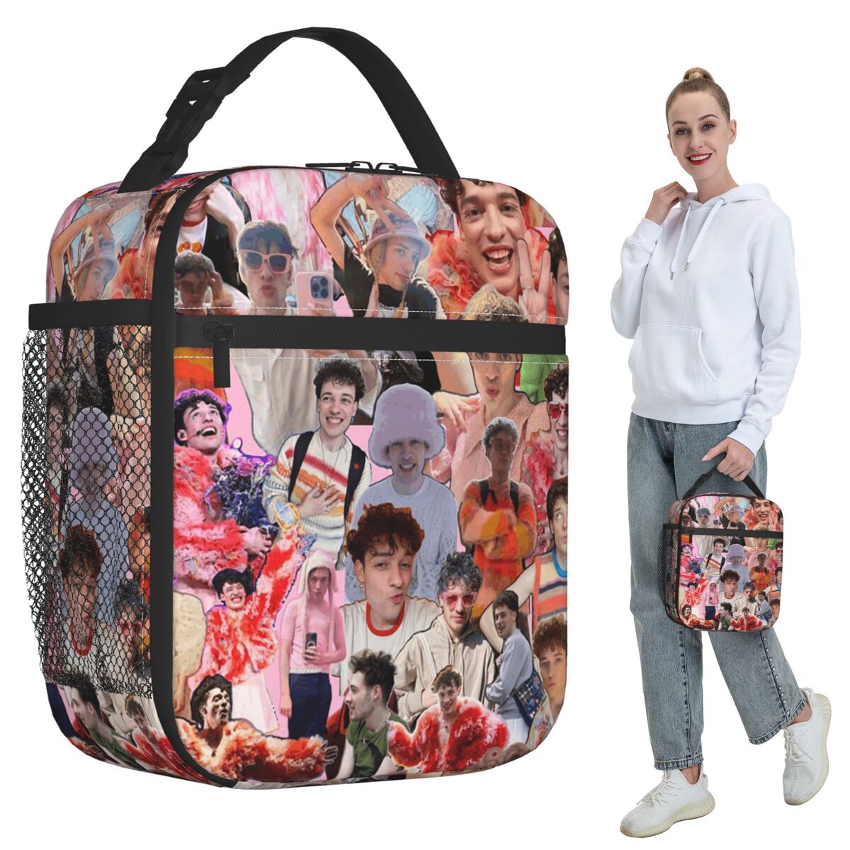 Women Bags Winners - Nemo Eurovisions Switzerland Winner Isolierte Lunchtasche