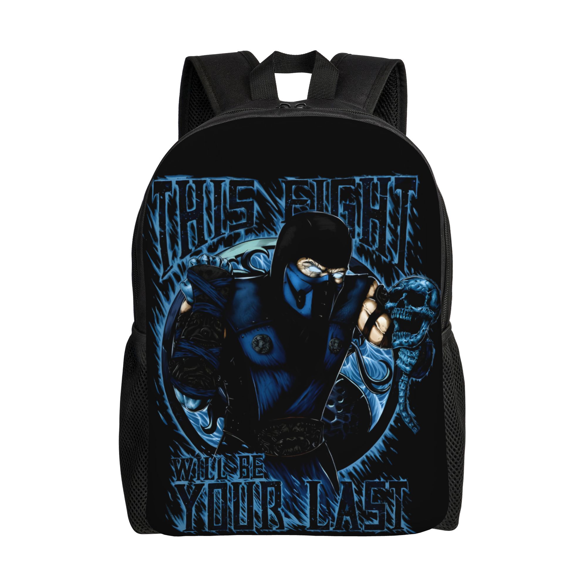 Women Bags Mk - SUB-ZERO MK Mortal Kombat Freizeitrucksack, leichter