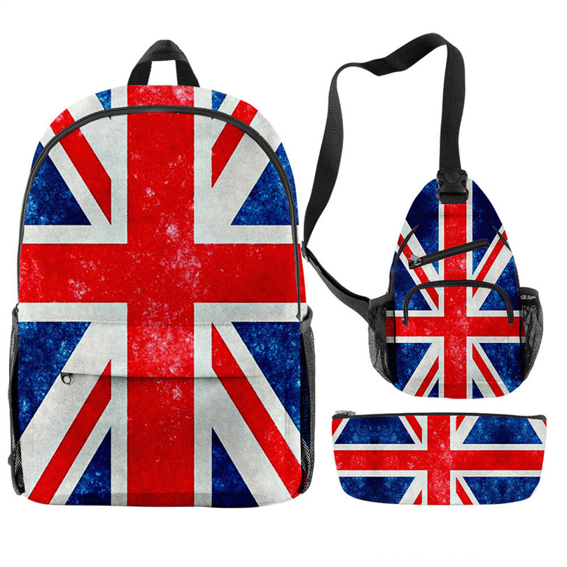 Women Bags In Uk - Rucksäcke mit Union Jack, britisch-amerikanischer Flagge,