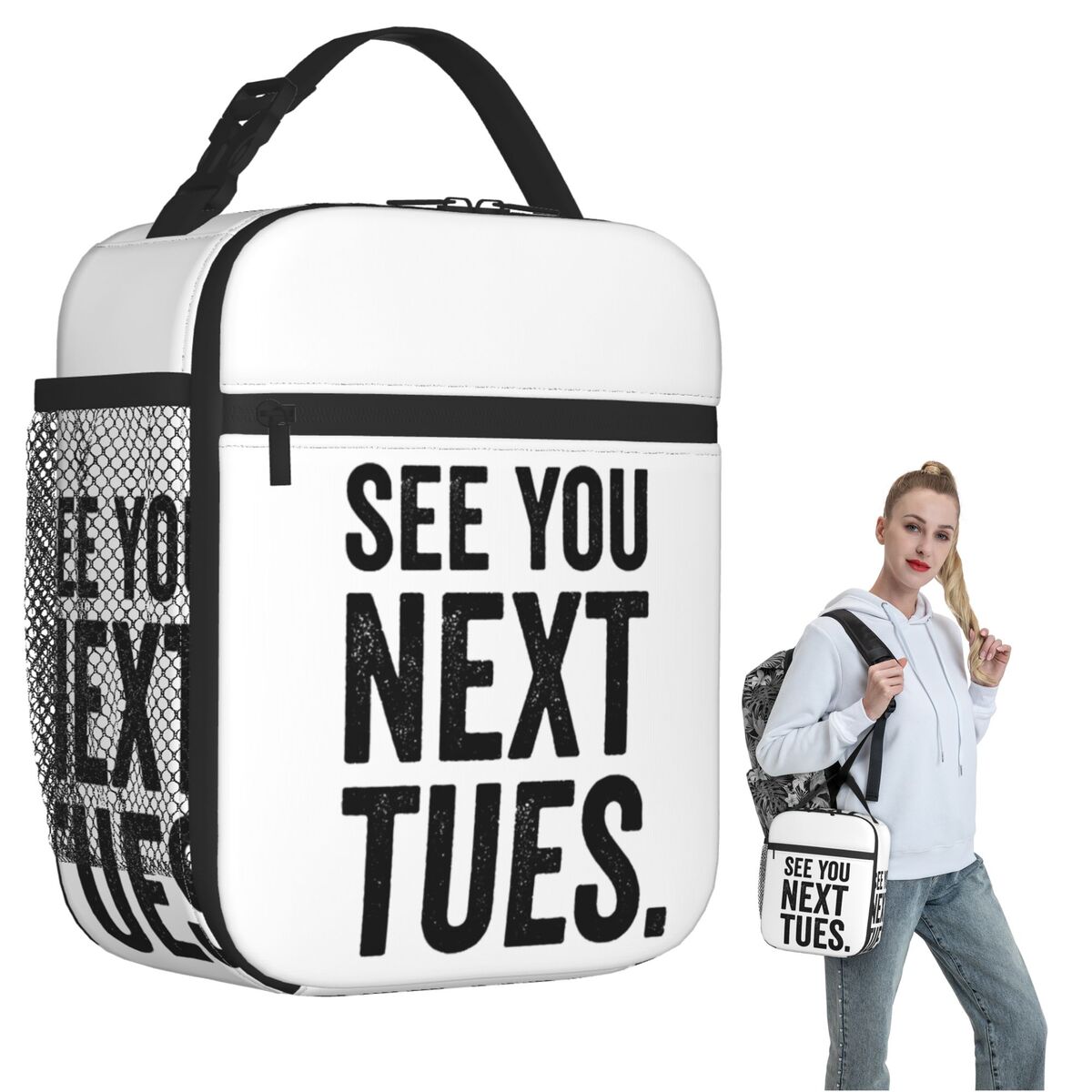 Women Bags Next - See You Next Tuesday Swearing Isolierte