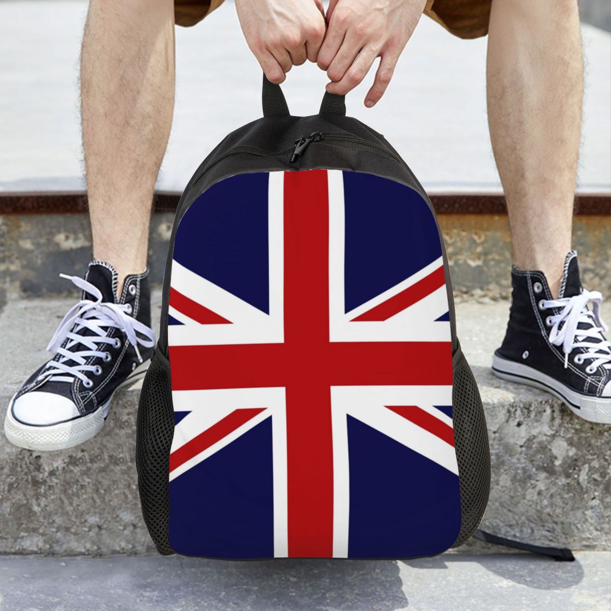 Women Bags In Uk - Rucksack mit Union Jack-Flagge des Vereinigten