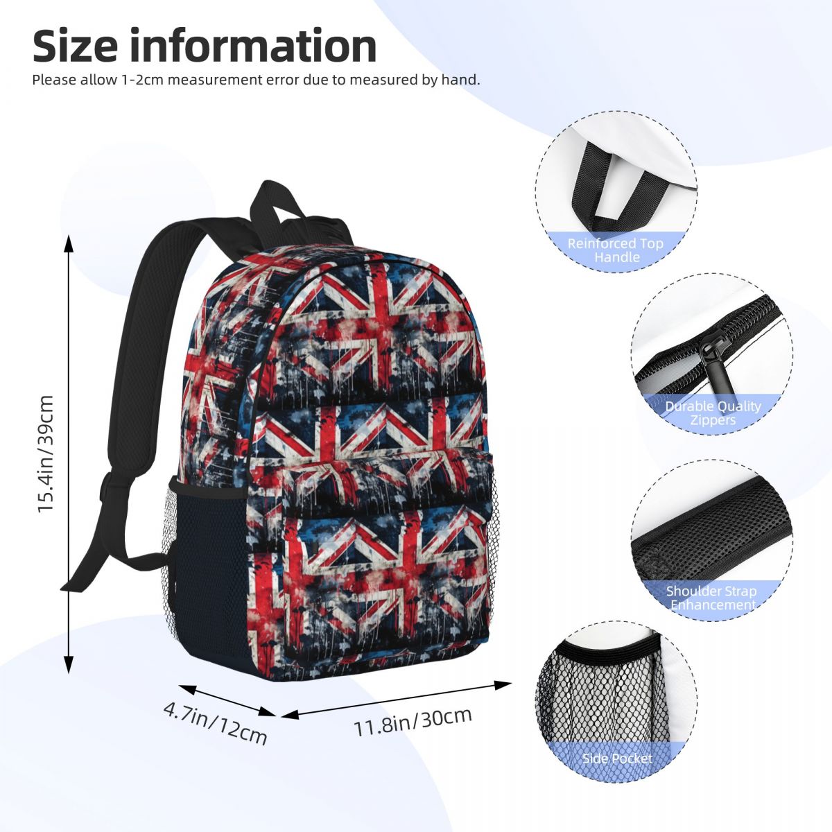 Rucksack mit britischer Flagge – Women Bags In Uk Bewertung und Preis