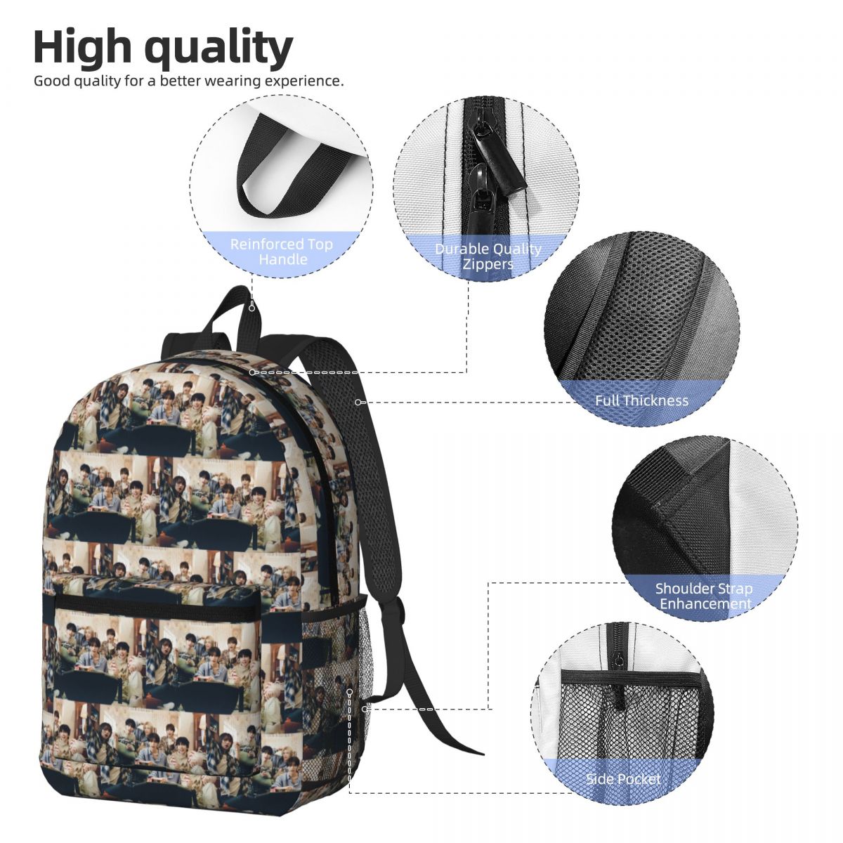 Boy Next Door KPOP Rucksack, T – Women Bags Next Bewertung und Preis
