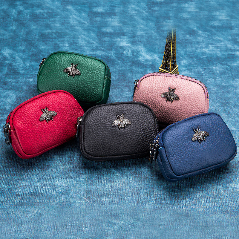 Frauen Rindsleder Doppel-reißv – Women Bags Ck Bewertung und Preis
