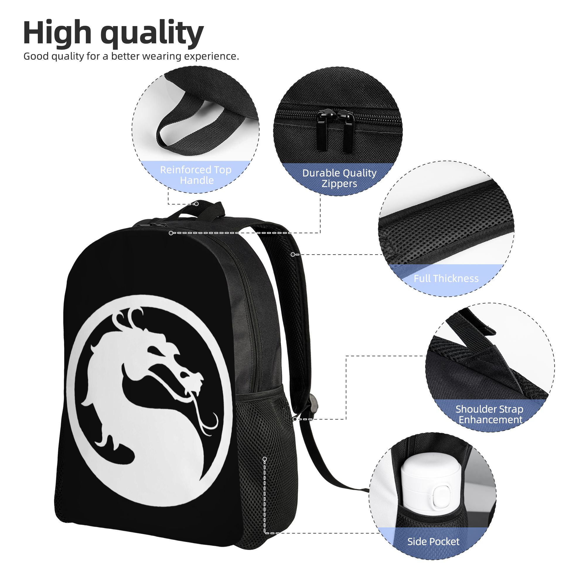 Mortal Kombat MK Lässiger Ruck – Women Bags Mk Bewertung und Preis