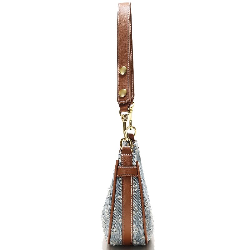 Modische Denim Hobo-Tasche Frü – Women Bags For Office Bewertung und Preis