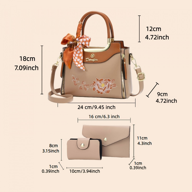 Hochwertiges, besticktes Handt – Women Bags For Office Use Bewertung und Preis