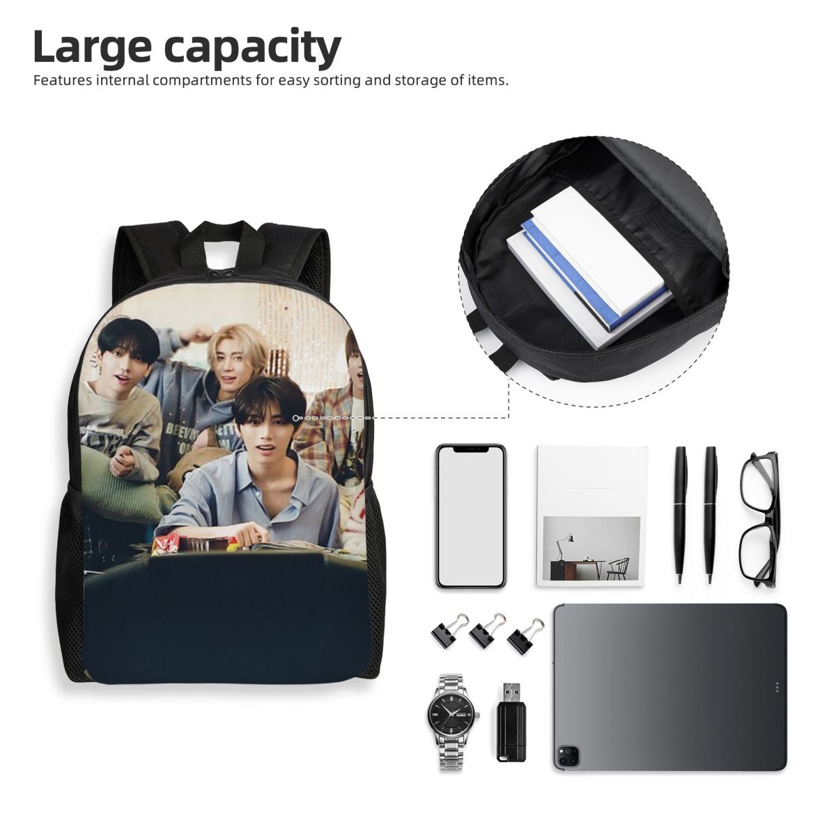 Boy Next Door KPOP Studentenru – Women Bags Next Bewertung und Preis