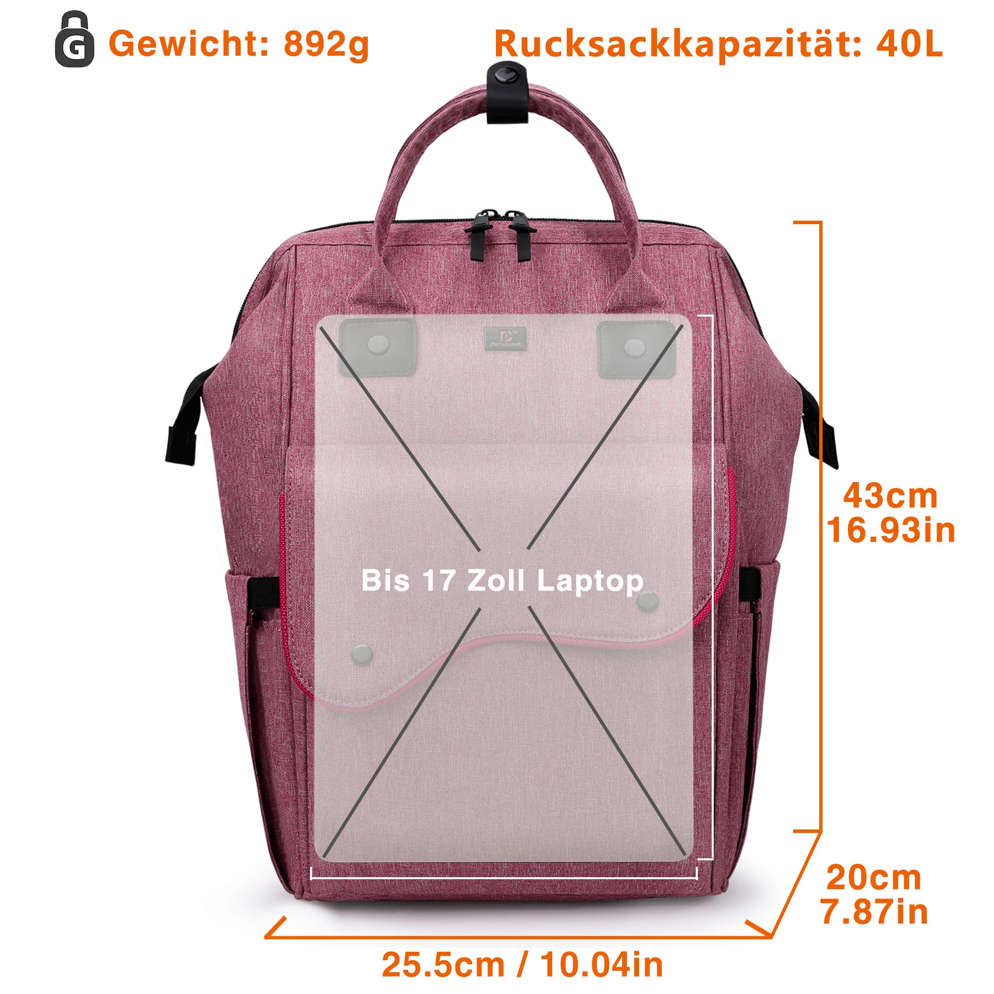 Pomelo Bester Rucksack für Män – Women'S Best Bags For Work Bewertung und Preis