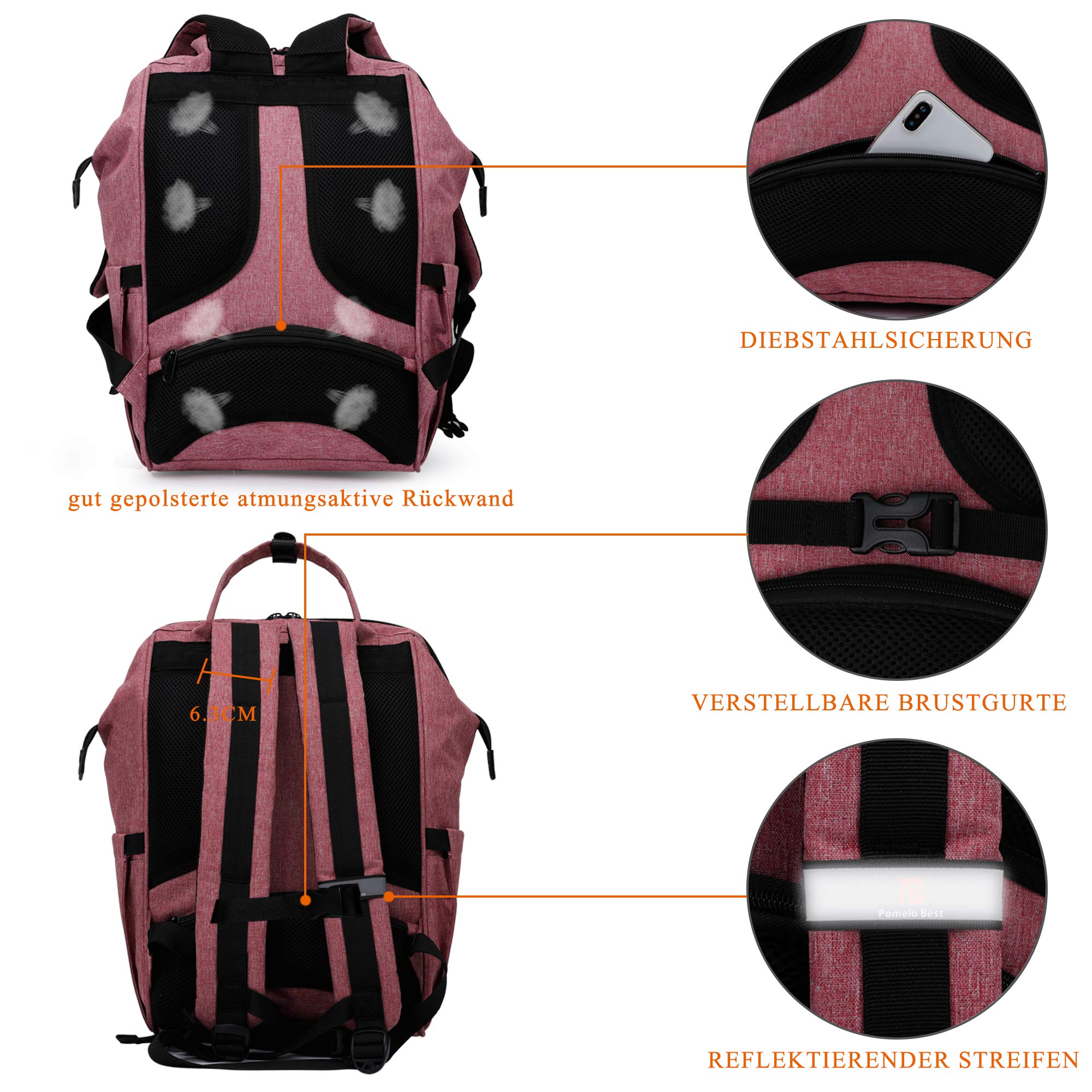 Pomelo Bester Rucksack für Män – Women'S Best Bags For Work Bewertung und Preis