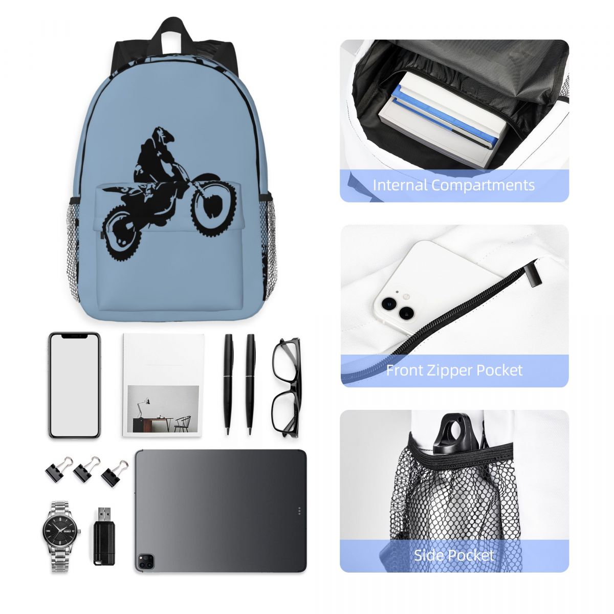 Moto X Dirt Bike Monotone Vect – Women Bags Vector Bewertung und Preis