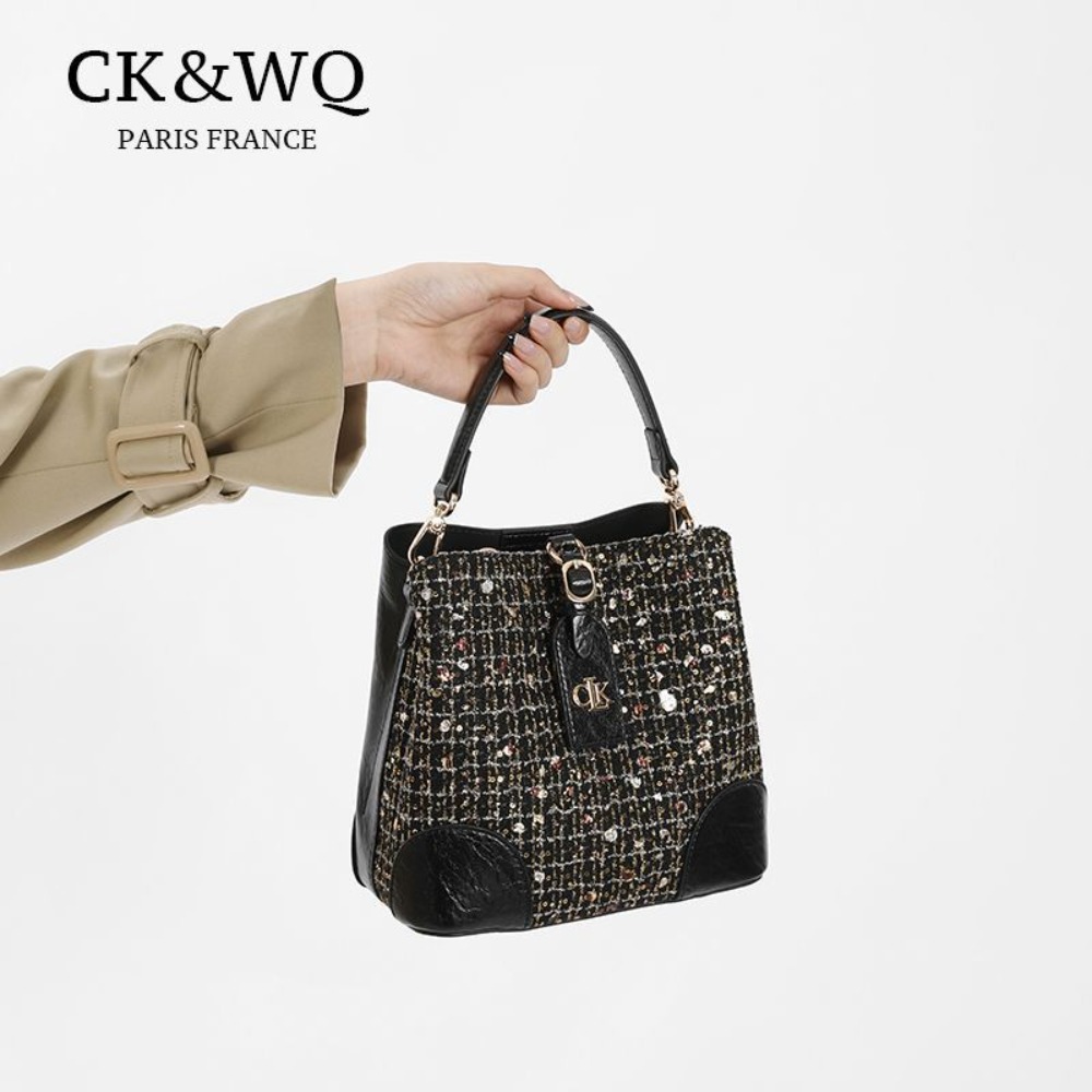 CK&WQ Eimer-Tasche mit großem  – Women Bags Ck Bewertung und Preis