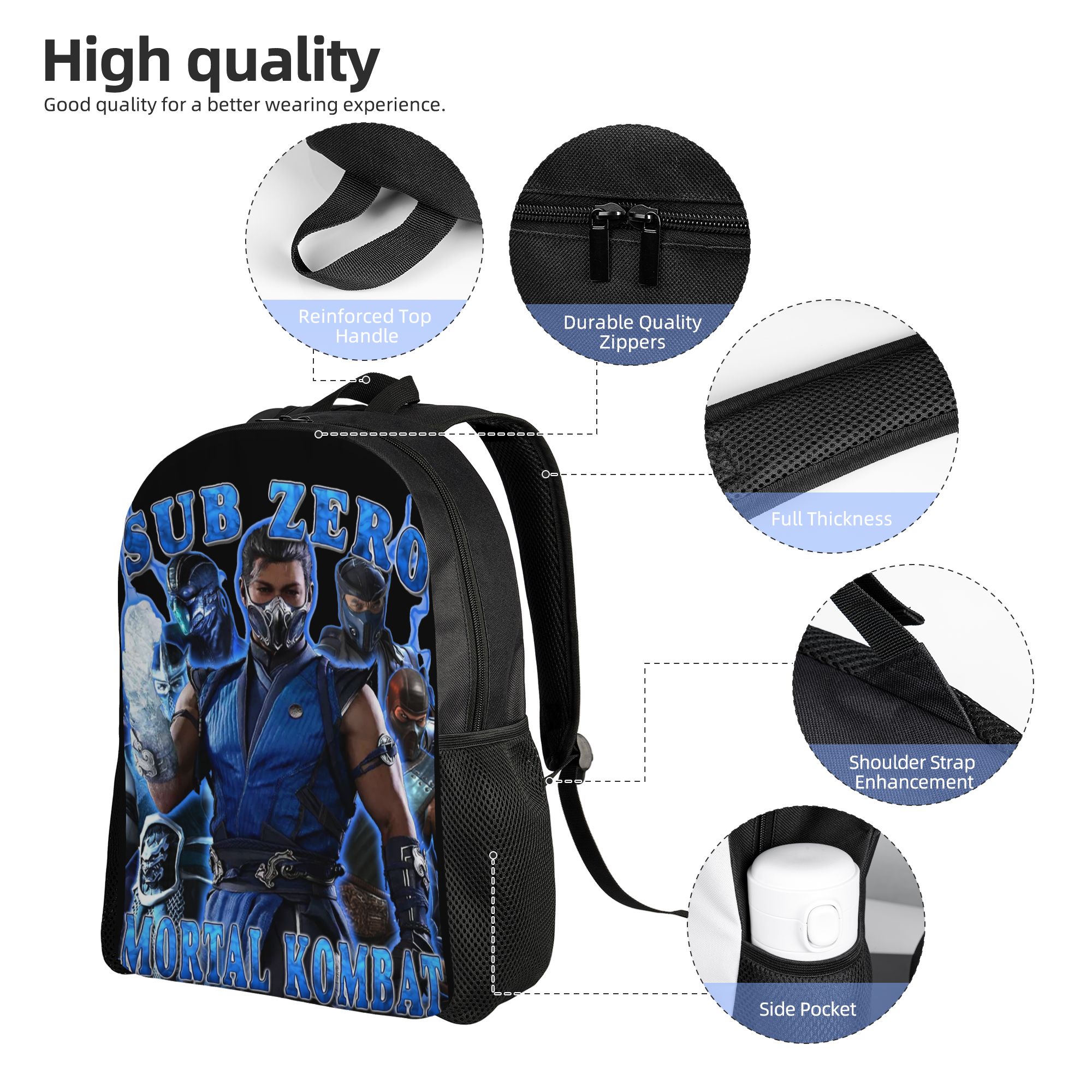 Mortal Kombat Sub Zero MK Ruck – Women Bags Mk Bewertung und Preis